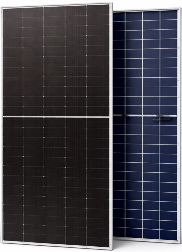 Panel fotowoltaiczny LONGi 615W Half-Cut Bifacial Glass-Glass Mono Silver, IP68 - ME0464