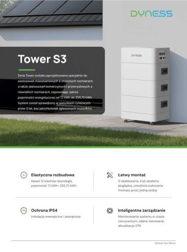 DYNESS TOWER S3 SBDU+BASE – moduł sterujący BDU z podstawą - ME0189