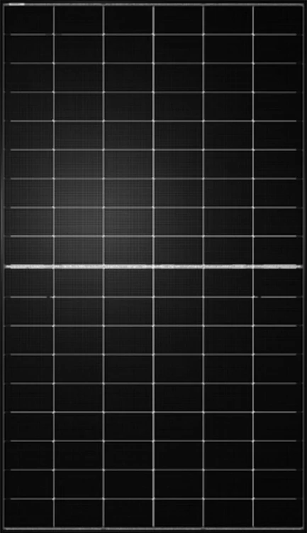 Panel fotowoltaiczny TW Solar 500W Half-Cut N-Type Bifacial Mono Black Frame - ME5264
