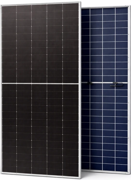 Panel fotowoltaiczny LONGi 615W Half-Cut Bifacial Glass-Glass Mono Silver, IP68 - ME0464
