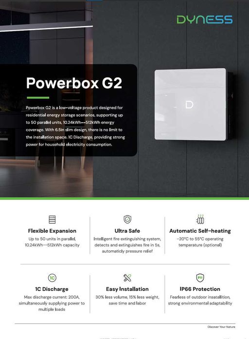 Dyness PowerBox G2 10.24 kWh, niskonapięciowy - ME5043