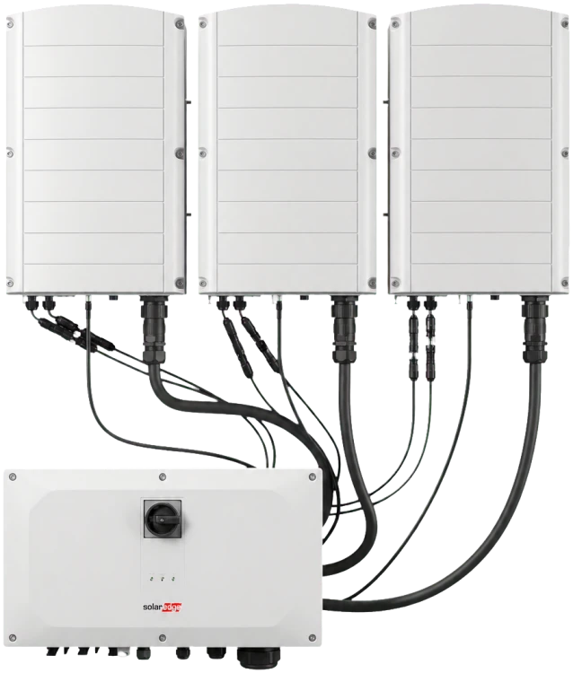 Falownik SolarEdge SE100K RW00IBNM4 i 3 x SESUK- RW00INNN4 Synergy Technology (w/RSD), sieciowy - ME5563