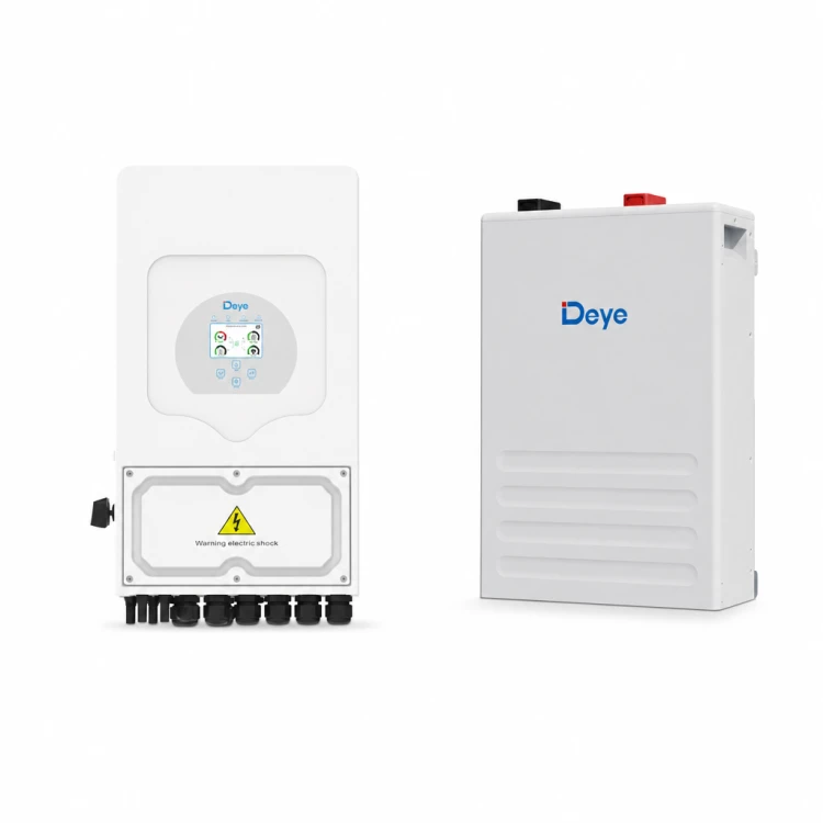 Zestaw hybrydowy – falownik DEYE SG05LP1 6 kW 1-fazowy LV on/off-grid + magazyn energii DEYE SE-F5 Plus Pro-C 5,12 kWh LiFePO4 - ZP2608-005