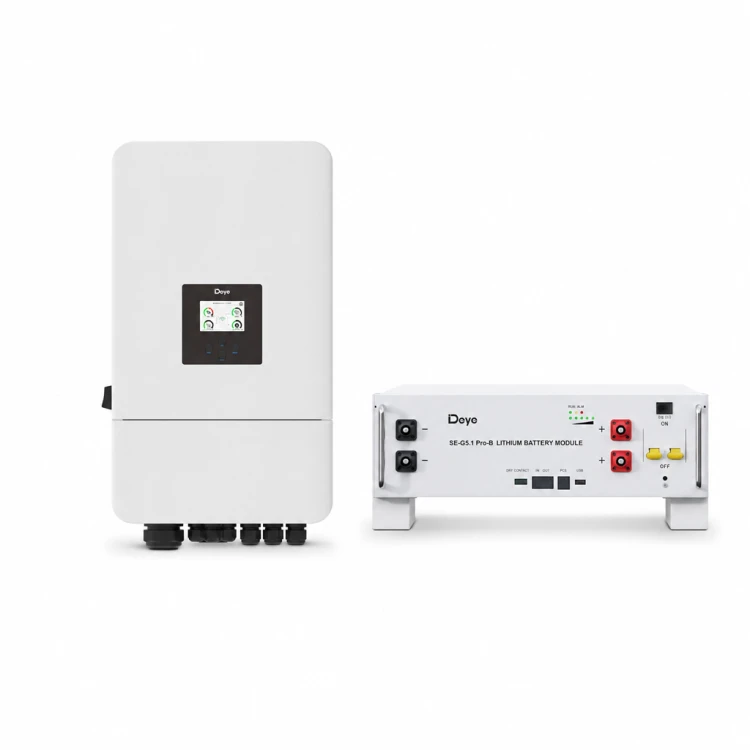 Zestaw hybrydowy – falownik DEYE SG05LP3 6 kW 3-fazowy LV on/off-grid + magazyn energii DEYE Pro-B 5,12 kWh LiFePO4 - ZP2608-006