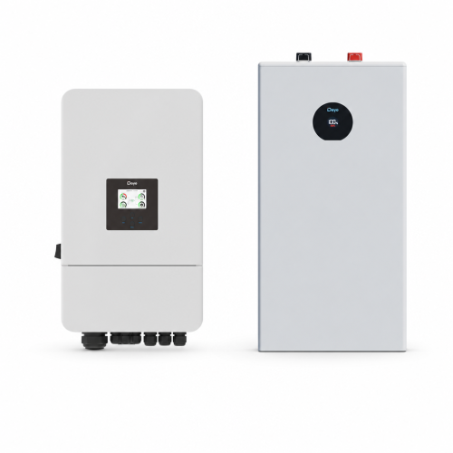 Zestaw hybrydowy – falownik DEYE SG05LP3 6 kW 3-fazowy LV on/off-grid + magazyn energii DEYE SE-F16 C 16 kWh LiFePO4 - ZP2608-009