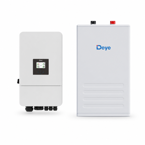 Zestaw hybrydowy – falownik DEYE SG05LP3 8 kW 3-fazowy LV on/off-grid + magazyn energii DEYE SE-F12 11,8 kWh LiFePO4 - ZP2608-013