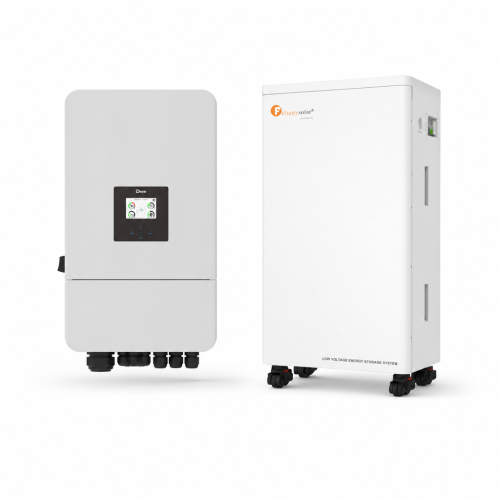 Zestaw hybrydowy – falownik DEYE SG05LP3 10 kW 3-fazowy LV on/off-grid + magazyn energii Felicity FLA48280-EU 14,3 kWh LiFePO4 - ZP2608-017
