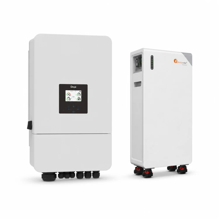 Zestaw hybrydowy – falownik DEYE SG05LP3 12 kW 3-fazowy LV on/off-grid + magazyn energii Felicity FLB48314TG1 16 kWh LiFePO4 z grzaniem, IP65