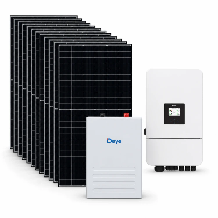 Zestaw fotowoltaiczny hybrydowy 6 kWp – falownik DEYE SG05LP3 5 kW 3-fazowy LV on/off-grid + magazyn energii DEYE SE-F12 11,8 kWh LiFePO4 + 12 × JA