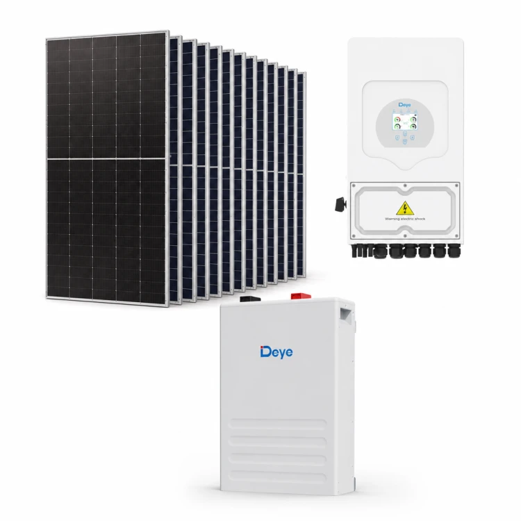 Zestaw fotowoltaiczny hybrydowy 7 kWp – falownik DEYE SG05LP1 6 kW 1-fazowy LV on/off-grid + magazyn energii DEYE SE-F5 Plus Pro-C 5,12 kWh LiFePO4