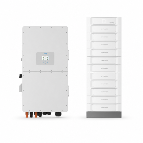 Zestaw hybrydowy – falownik DEYE SG01HP3 50 kW 3-fazowy HV on/off-grid + magazyn energii Dyness STACK100 61,44 kWh LiFePO4 - ZP2608-070