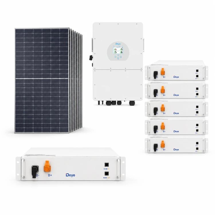 Zestaw fotowoltaiczny hybrydowy 18 kWp – falownik DEYE SG01HP3 15 kW 3-fazowy HV on/off-grid + magazyn energii 5 × DEYE BOS-G PRO 5,12 kWh LiFePO4