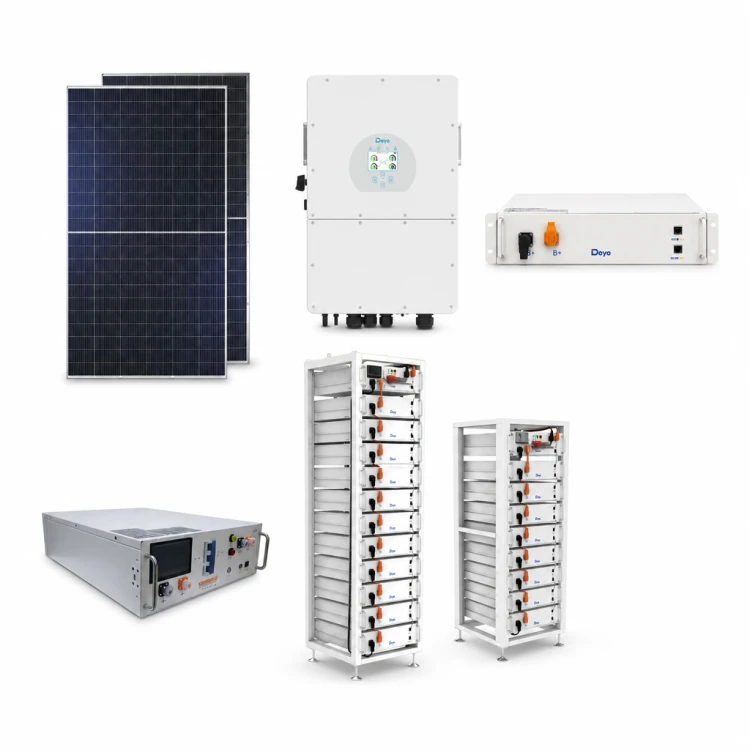 Zestaw fotowoltaiczny hybrydowy 30 kWp – falownik DEYE SG01HP3 25 kW 3-fazowy HV on/off-grid + magazyn energii 8 × DEYE BOS-G PRO 5,12 kWh LiFePO4