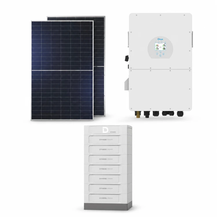 Zestaw fotowoltaiczny hybrydowy 36 kWp – falownik DEYE SG01HP3 30 kW 3-fazowy HV on/off-grid + magazyn energii Dyness STACK100 PRO 35,84 kWh LiFePO4