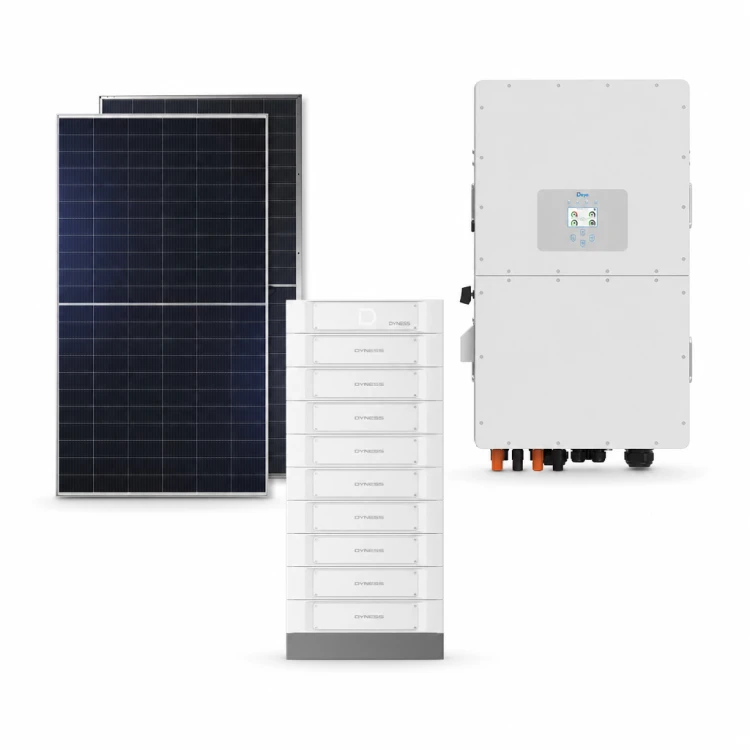 Zestaw fotowoltaiczny hybrydowy 60 kWp – falownik DEYE SG01HP3 50 kW 3-fazowy HV on/off-grid + magazyn energii Dyness STACK100 61,44 kWh LiFePO4 + 85