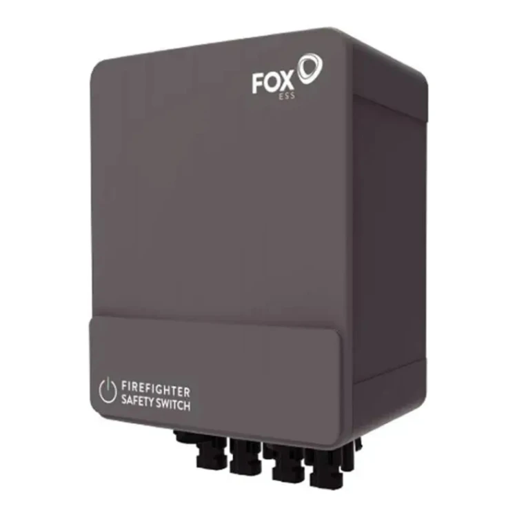 FOX-S-BOX Rozłącznik DC do systemów fotowoltaicznych dla 2 MPPT / FoxESS / 1500DC / Box 2 MPPT / Złącza MC4 / IP66 / Napęd silnikowy / Automatyczne