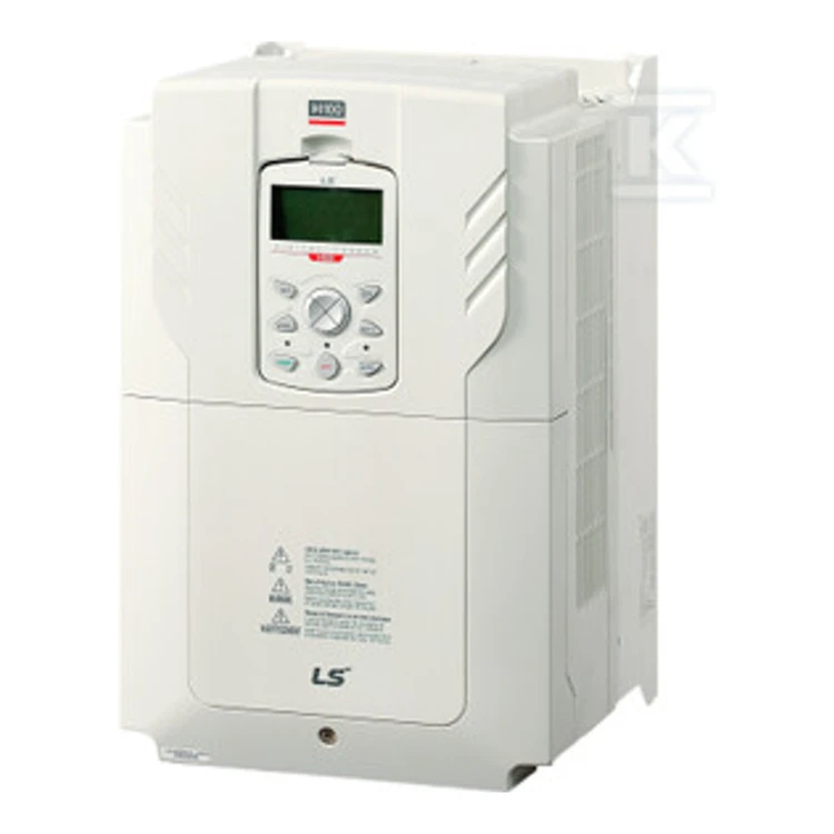 Falownik LSIS serii H100 (HVAC). Zasilanie 3x400V AC, wyjście 3x400V AC. LSLV0220H100-4, 22kW LSLV0220H100-4COFN, sieciowy - ME7101