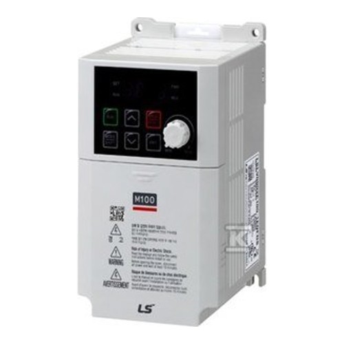 Falownik M100 zasilanie 1x230VAC, wyjście 3x230VAC 3x230VAC, 0,75kW, 4,2A - LSLV0008M100-1EOFNA, sieciowy - ME6532
