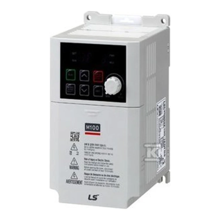 Falownik M100 zasilanie 1x230VAC, wyjście 3x230VAC 3x230VAC, 0,75kW, 4,2A - LSLV0008M100-1EOFNA, sieciowy - ME6532