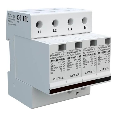 Ogranicznik CITEL AC 3-fazy T1+T2 / 571504 / 571514 DS134RS-230 - ME6681