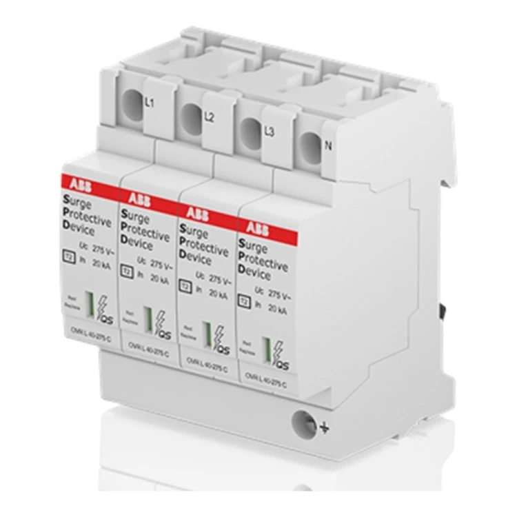 ABB Ogranicznik przepięć AC OVR T2 4L 40-275 P QS, 4P - ME6696