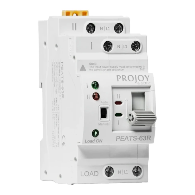 PROJOY Automatyczny przełącznik zasilania PEATS-63R 2P 32A 1-fazowy - ME6874