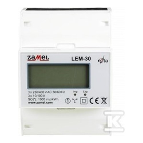 Licznik energii 3-FAZ. LEM-30 - ME6917