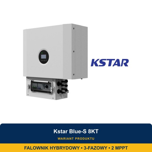 Inwerter hybrydowy Kstar Blue-S 8KT 3PH2MPPT, trójfazowy, wysokonapięciowy - ME7358