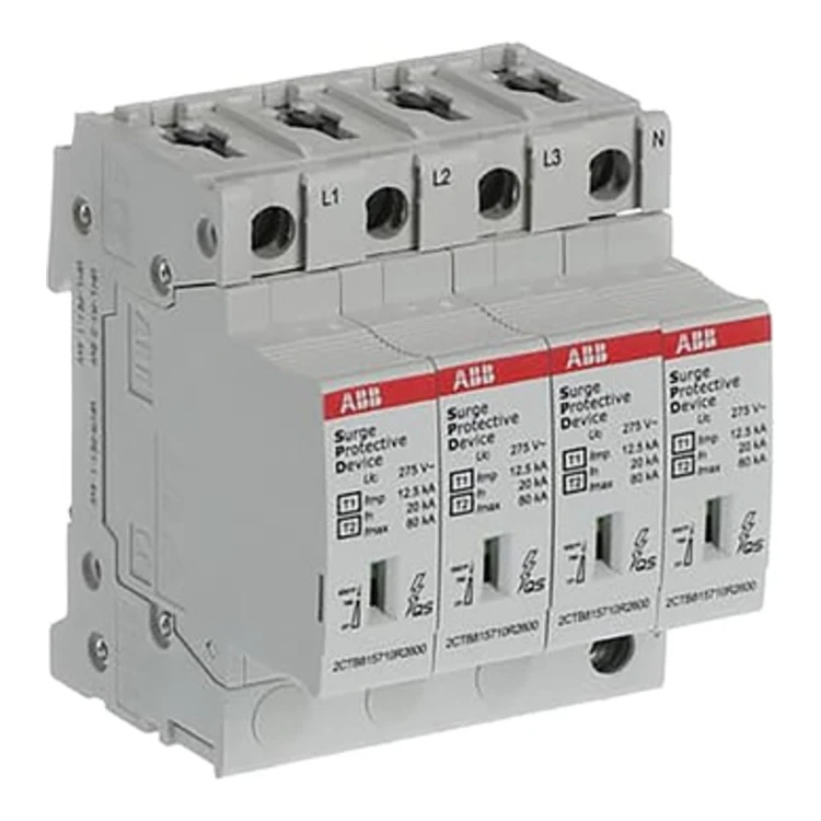 ABB Ogranicznik przepięć AC OVR T1-T2 4L 12.5-275s P QS, 4P - ME7390