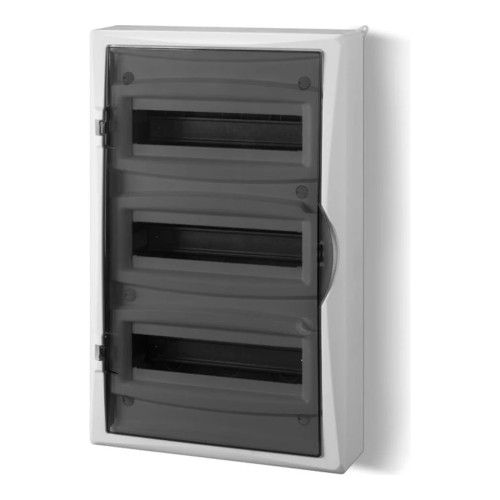 Rozdzielnica modułowa Karwasz RNH-36, natynkowa, 3 × 12 modułów, IP54 - ME7434