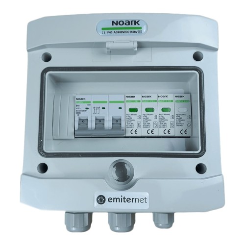 Rozdzielnica AC EMITER EM-47N_AC — Noark T1+2, 10 A 3F - ME7437