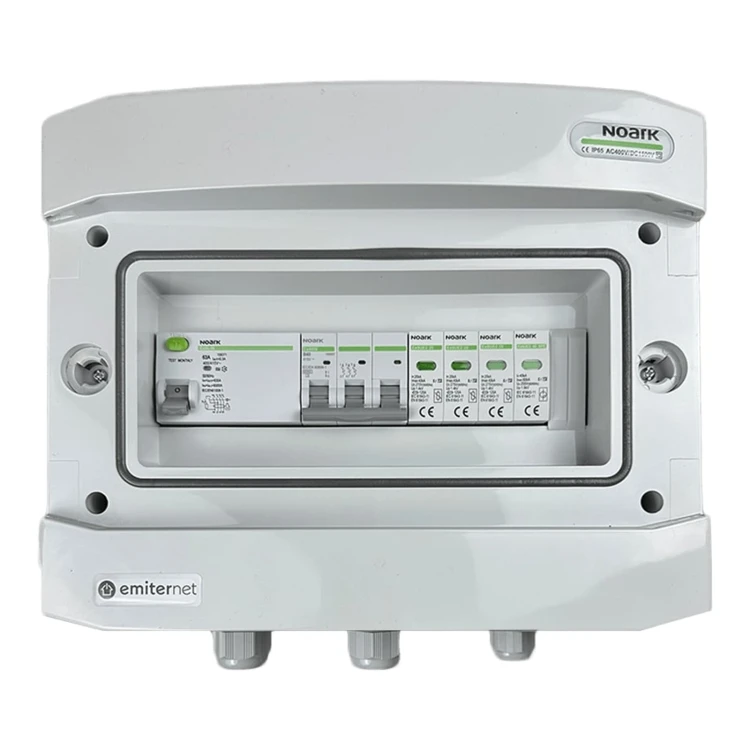 Rozdzielnica AC EMITER EM-749N_AC — Noark T2, 40 A 3F, RCD 63 A/300 mA - ME7458