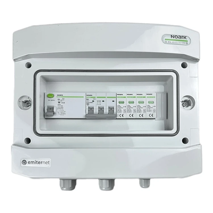 Rozdzielnica AC EMITER EM-470N_AC — Noark T2, 50 A 3F, RCD 63 A/300 mA - ME7459