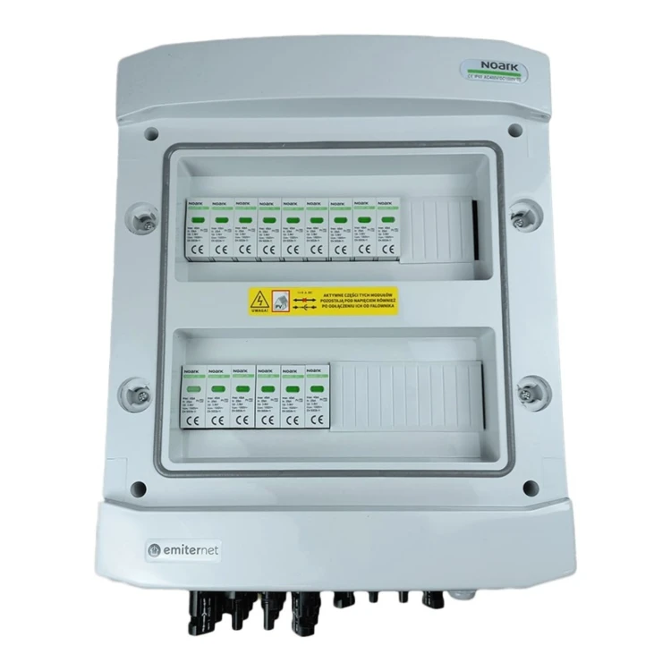 Rozdzielnica DC EMITER EM-206N_DC — Noark T2, 5 stringów/5 MPPT, 1000 V - ME7468