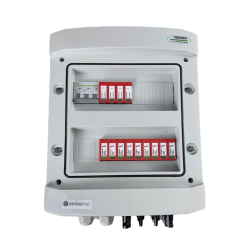 Rozdzielnica DC/AC EMITER EM-729_DCAC — DC Dehn T1+2, 3/3; AC Dehn T1+2, 50 A 3F - ME7476