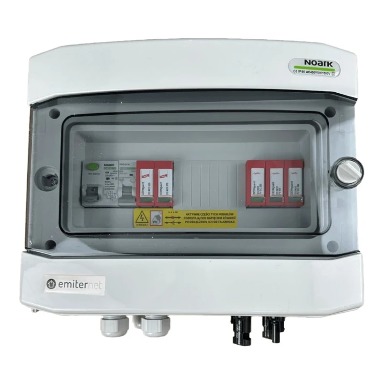 Rozdzielnica DC/AC EMITER EM-1352_DCAC — DC Dehn T2, 1/1; AC Dehn T2, 10 A 1F - ME7478