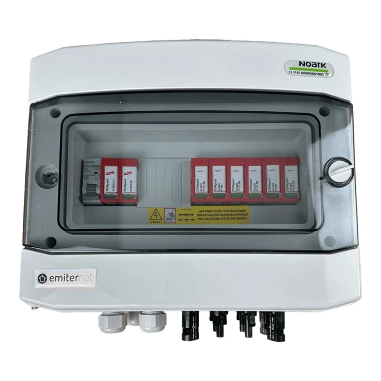 Rozdzielnica DC/AC EMITER EM-1354_DCAC — DC Dehn T2, 2/2; AC Dehn T2, 10 A 1F - ME7480