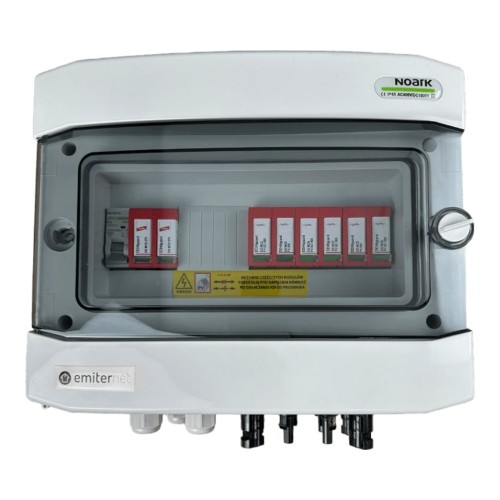 Rozdzielnica DC/AC EMITER EM-1356_DCAC — DC Dehn T2, 2/2; AC Dehn T2, 16 A 1F - ME7482
