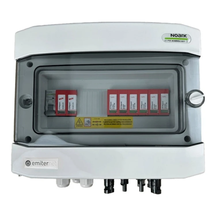 Rozdzielnica DC/AC EMITER EM-1356_DCAC — DC Dehn T2, 2/2; AC Dehn T2, 16 A 1F - ME7482