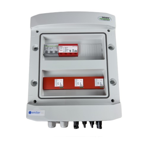 Rozdzielnica DC/AC EMITER EM-421_DCAC — DC Dehn T2, 3/3; AC Dehn T2, 50 A 3F - ME7485