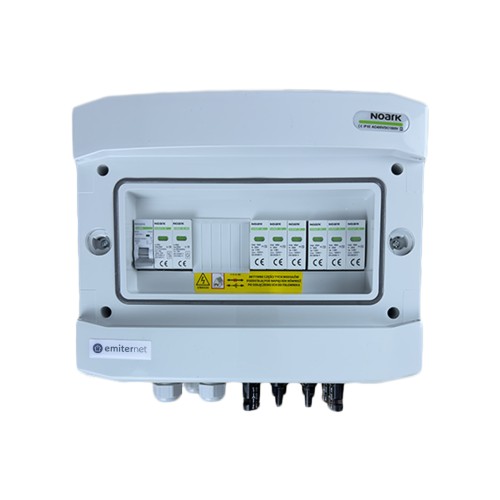 Rozdzielnica DC/AC EMITER EM-202N_DCAC — DC Noark T2, 1/1; AC Noark T2, 20 A 1F - ME7492