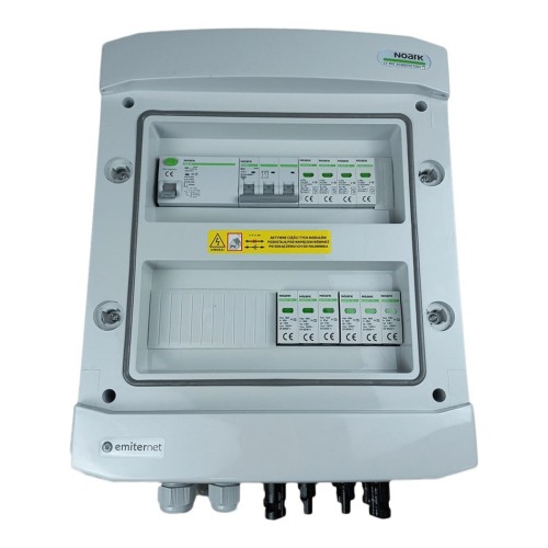 Rozdzielnica DC/AC EMITER EM-1102N_DCAC — DC Noark T2, 2/2; AC Noark T2, 10 A 3F - ME7497