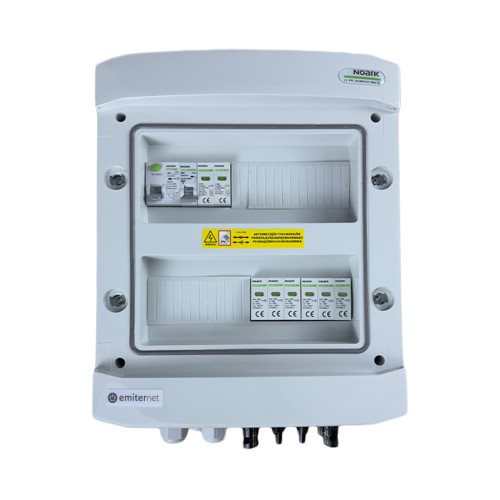 Rozdzielnica DC/AC EMITER EM-669N_DCAC — DC Noark T2, 2/2; AC Noark T2, 16 A 1F - ME7499