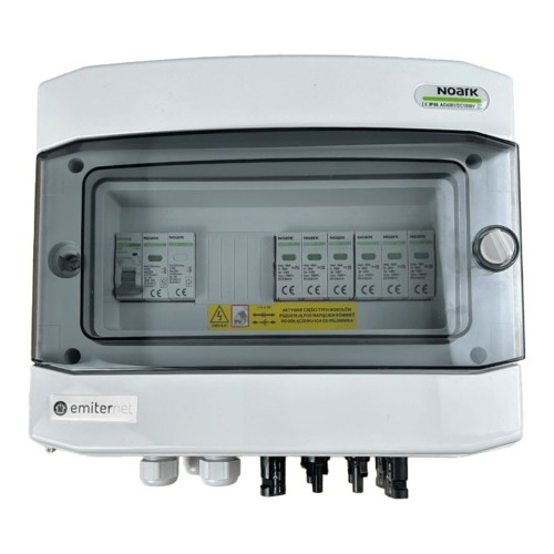 Rozdzielnica DC/AC EMITER EM-1357N_DCAC — DC Noark T2, 2/2; AC Noark T2, 20 A 1F - ME7500