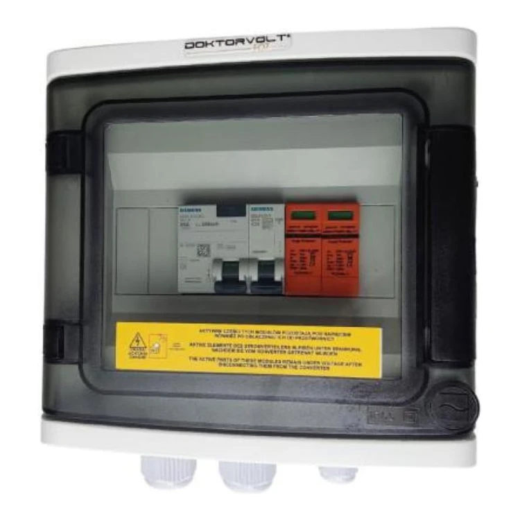 Rozdzielnica AC Doktorvolt DV-0720-FOT, Siemens, 1F, C20 A, T1+T2 - ME7603