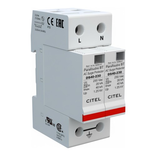 Ogranicznik CITEL AC 1-faza T2 / C461501 DS42-230 - ME7652