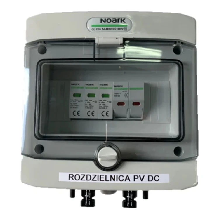 Skrzynka przył. hermetyczna z ogranicznikiem przepięć DC 1000 V typ 2, 1*łańcuch PV, 1*MPPT - ME7693