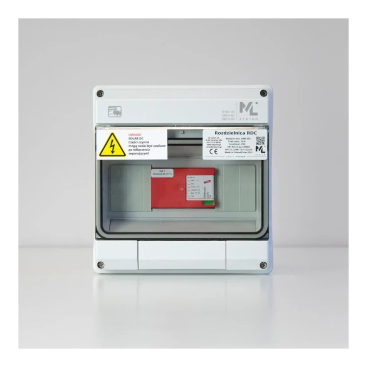 Zestaw przyłączeniowy PV - AC 1 SPD CITEL typu 1 + 2 1 MCB 16 A 3P KV PV AC1 + 2 600001/C - ME7741