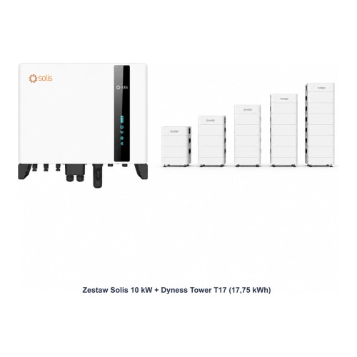 Zestaw Solis 10 kW + Dyness Tower T17 17,75 kWh - ME7749