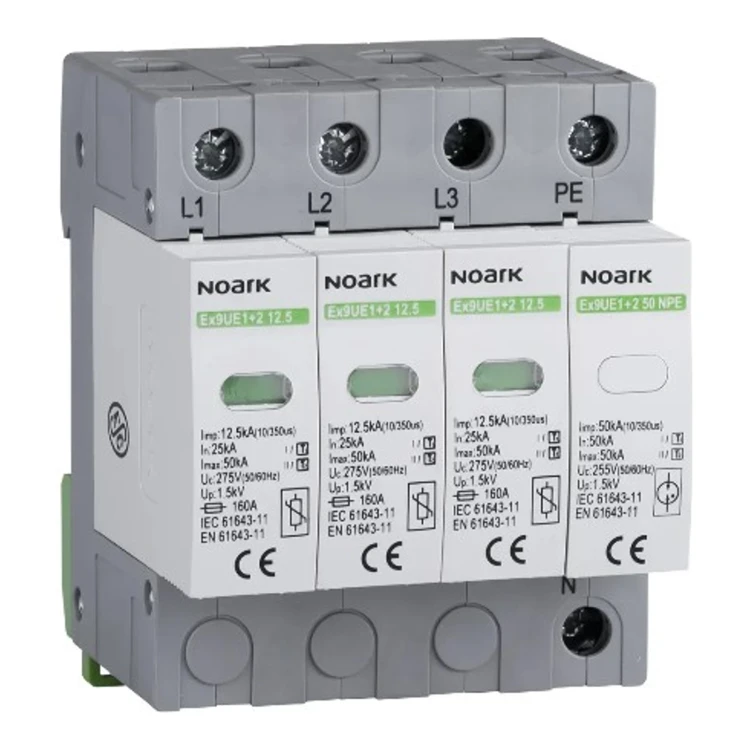 Ogranicznik przepięć Ex9UE1 + 2 3P 12,5kA 275 V Noark - ME9164